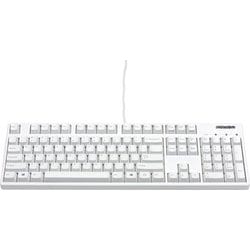キーボード マジェスタッチ2 ハクア 英語配列 フルサイズ 茶軸 FKBN104M/EMW2-FC