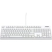 キーボード マジェスタッチ2 ハクア 英語配列 フルサイズ 茶軸 FKBN104M/EMW2-FC