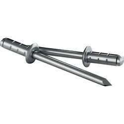ゲシパ 詰め替え用リベット "PolyGrip[[R上]]" アルミ/スチール製 50本入り Φ4.8mm×17mm 1433851