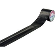190018 [緑十字 仮設コード固定用テープ 黒 KKT-102BK 100mm幅×20m 手切り可能タイプ ポリエチレン製]