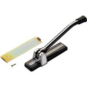 342033 [緑十字 スライド式ドアストッパー ドアストッパ-1055 黒 対応幅5～130mm 40×175～280×95mm]