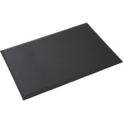 345009 [緑十字 疲労軽減マット AFM-6090BK 黒 600×900]