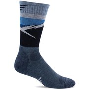MODERN MOUNTAIN CREW SW98M 650 DENIM M-Lサイズ(24.5-28cm) [ランニングウェア ソックス メンズ]