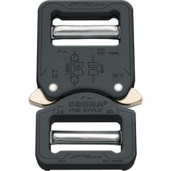 FY25KVV [ALPIN COBRA バックル 25MM ブラック VV]