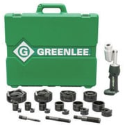 LS50LSB4 [GREENLEE インテリパンチ7トン 電動コードレス油圧パンチャーセット 24点セット]