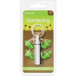 PR-1590 [Crescendo 耳栓 騒音吸収フィルター Gardening NRR16dB]