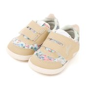 イフミーカラン 花柄プリントスニーカー 20-2820 ベージュ 14cm [ベビー シューズ]