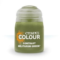 CONTRAST： MILITARUM GREEN ミリタルム・グリーン [プラモデル用塗料]