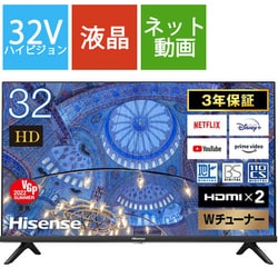 薄型液晶テレビ HISENSE 32A40H BLACK 4K villa-cesare.com