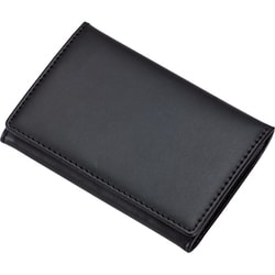 GLOIRE（グロワール） メモホルダー付名刺入れ（革製） ブラック GLN1055B