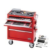 SK37523EXR [KTC 2023 SKセール 75点組 9.5SQ 自動車整備 エキスパート デジラチェ採用ローラーキャビネット工具セット レッド]