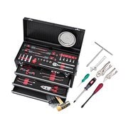 SK35623XBKMC [KTC 2023 SKセール 56点組 9.5SQ 二輪整備 ラチェットコンビネーションレンチ採用工具セット ブラック]