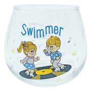 SAN3663-1 [グラス 290ml ゆらゆらグラス SWIMMER コップ ガラス 日本製 BOYandGIRL]