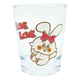 グラス 50ml ミニグラス SWIMMER コップ ガラス 日本製 LOVEうさぎ SAN3665-2