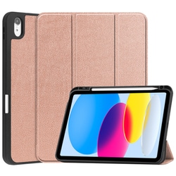 iPad 10.9（2022） Apple Pencil収納付きケース ローズゴールド IQ-IP10922AP-RGO