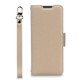 CR_X54CSPLNU_BG [Xperia 5 IV 対応 ケース 手帳型 カバー カード収納/ストラップ 付き 手帳 スマホケース マグネット ベルト 薄い 手帳型ケース NU ベージュ×グレー]