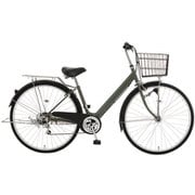 シティサイクル ジオクロスA 27インチ 外装6段変速 マットオリーブドラブ GCA76A#210