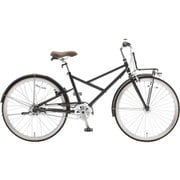 シティサイクル norno(ノルノ) 650×28C 3段変速 半ツヤブラック NRA65B#010