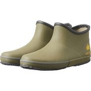 CAMP LOGOS ショートレインブーツ 33215572 カーキ Lサイズ(25.5-26cm) [アウトドア レインブーツ ユニセックス]
