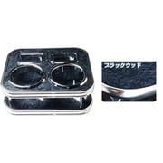 DH-420 [車種別ドリンク＆スマホホルダー （カラー：ブラックウッド/車種：Nボックス JF1/2）]