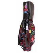 BTG CB-020 BK [BTG Hi-Hawaii エナメル キャディバッグ 9型（46インチ対応） ブラック]