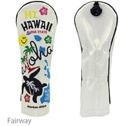 BTG HC-030 WH FW [BTG Hi-Hawaii エナメルヘッドカバー FW（フェアウェイウッド）用 ホワイト]