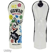 BTG HC-030 WH UT [BTG Hi-Hawaii エナメルヘッドカバー UT（ユーティリティ）用 ホワイト]