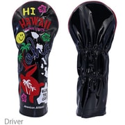 BTG HC-030 BK ＃1 [BTG Hi-Hawaii エナメルヘッドカバー ＃1（ドライバー）用 ブラック]