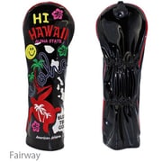 BTG HC-030 BK FW [BTG Hi-Hawaii エナメルヘッドカバー FW（フェアウェイウッド）用 ブラック]