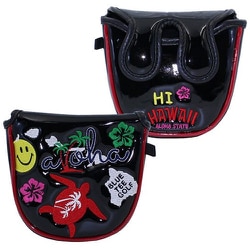 BTG HC-030 BK MT [BTG Hi-Hawaii エナメルヘッドカバー パター（マレット）用 ブラック]