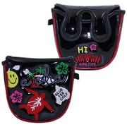 BTG HC-030 BK MT [BTG Hi-Hawaii エナメルヘッドカバー パター（マレット）用 ブラック]