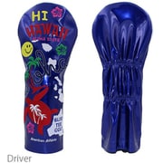BTG HC-030 NV ＃1 [BTG Hi-Hawaii エナメルヘッドカバー ＃1（ドライバー）用 ネイビー]