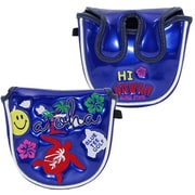 BTG HC-030 NV MT [BTG Hi-Hawaii エナメルヘッドカバー パター（マレット）用 ネイビー]