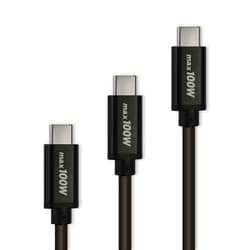 USB2.0 Type-Cケーブル PD100W対応 3m×3本セット GR-U2PD100-CC300X3
