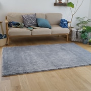 ラグ ネオグラス 200cm×200cm グレー 13127373-9