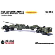 DRR63159 1/72 アメリカ陸軍 M65 アトミック キャノン 280mmカノン砲 移動モード （専用トレーラー付属） [塗装済完成品モデル]