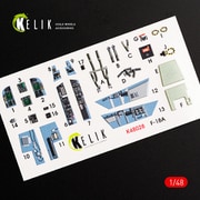 K48028 1/48 F/A-18A 内装3Dデカール （キネティック用） [プラモデル用品]