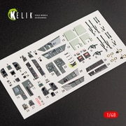 K48033 1/48 F/A-18B 内装3Dデカール （キネティック用） [プラモデル用品]