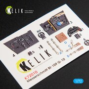 K72010 1/72 Bf109G-10 内装3Dデカール （ファインモールド用） [プラモデル用品]
