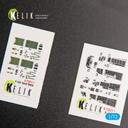 K72011 1/72 F-16D 内装3Dデカール （キネティック用） [プラモデル用品]