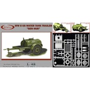 48005 1/48 WW.II 米軍 2輪給水トレーラー ベン・ハー [組立式プラスチックモデル]
