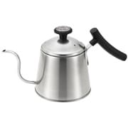 HB-6630 [コーヒー ドリップポット 1.1L ステンレス製 温度計付 サテン 美味カフェ2]