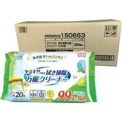 クリンクル 拭き掃除万能クリーナー 厚手大判 20枚 30個 （ケース） LD-602