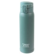 フォレストハイク ステンレスワンプッシュボトル 490ml グリーン SHI362217