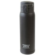 フォレストハイク ステンレスワンプッシュボトル 490ml ブラック SHI362224