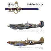 EAG24182 スピットファイア Mk.9 KH-B MA585/WD-W EN354 [プラモデル用品]