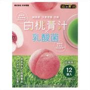 白桃青汁×乳酸菌 12袋