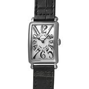 レザーバンド 並行輸入品 2年保証 ロングアイランド 902QZ シルバー