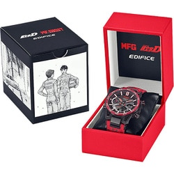 や*す様 EDIFICEカシオエディフィス　イニシャルd MFゴーストMFG 新 カシオ「EDIFICE」、『頭文字D』『MFゴースト』コラボモデル