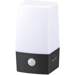 LEDセンサーライト 乾電池式 置き型 IPX4 LS-B200JS-3